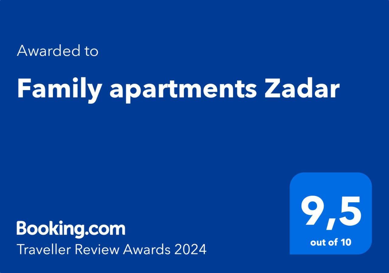 Family Apartments Zadar - Ryanair Exclusive מראה חיצוני תמונה